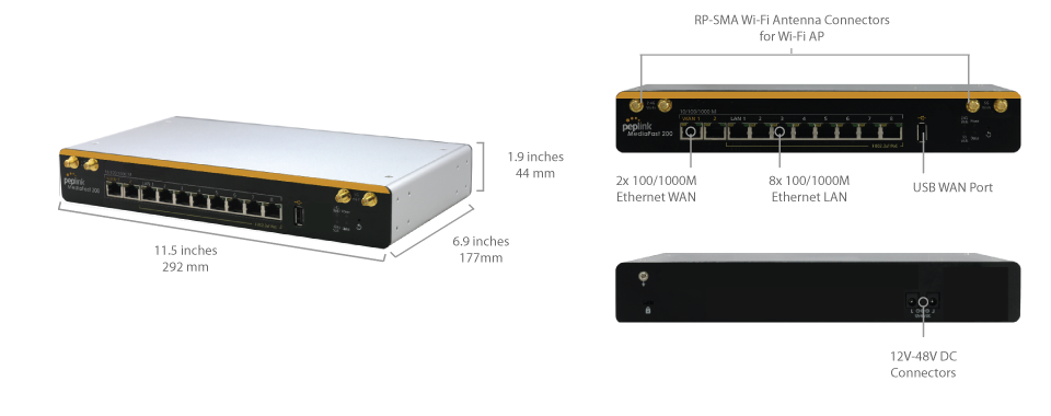 MediaFast 200 Specs