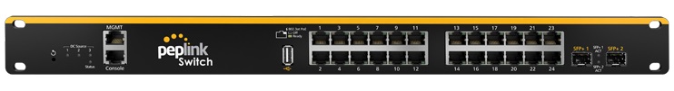 Peplink 24-Port SD Switch Rugged