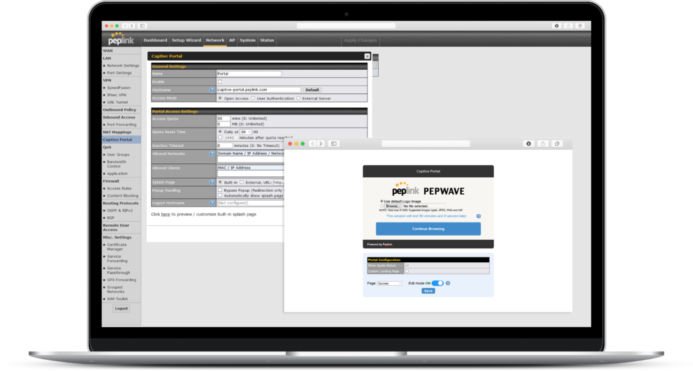 Peplink AP Controller