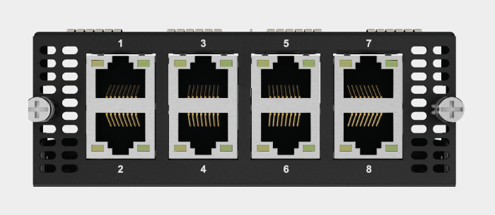 Peplink FlexModule Plus 8x GE PoE module (EXM-8C)