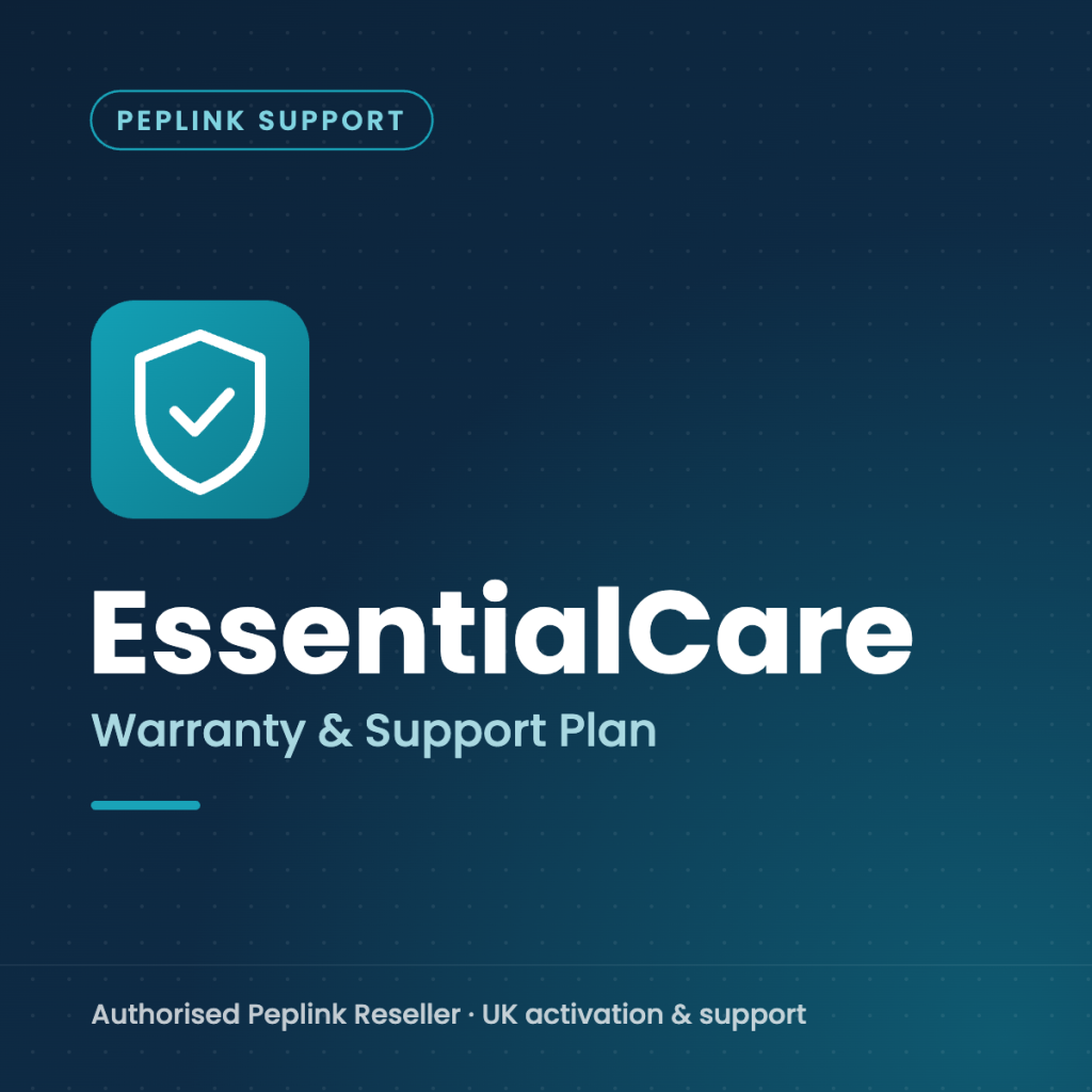 Peplink EssentialCare warranty and support plan