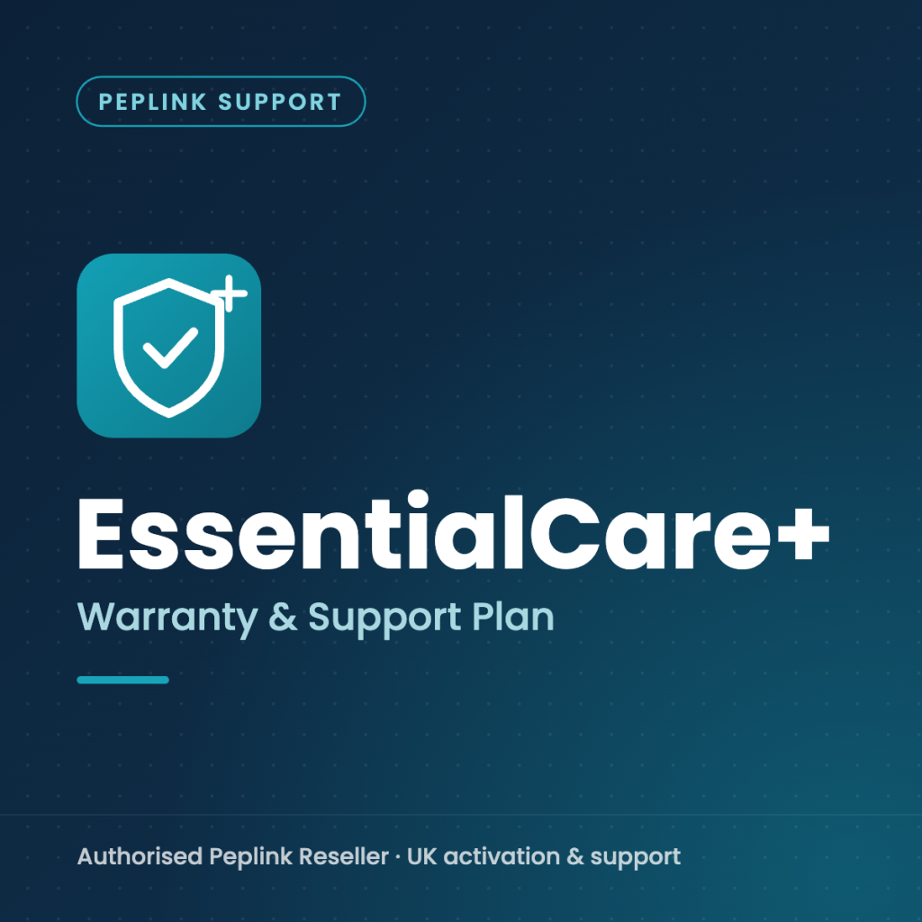 Peplink EssentialCare+ warranty and support plan