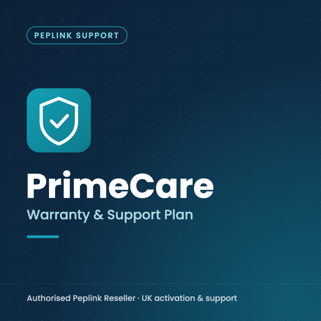 Peplink PrimeCare warranty and support plan