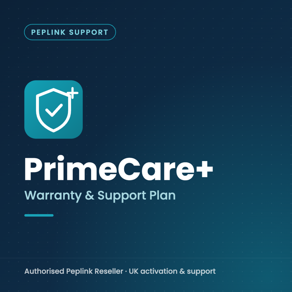 Peplink PrimeCare+ warranty and support plan